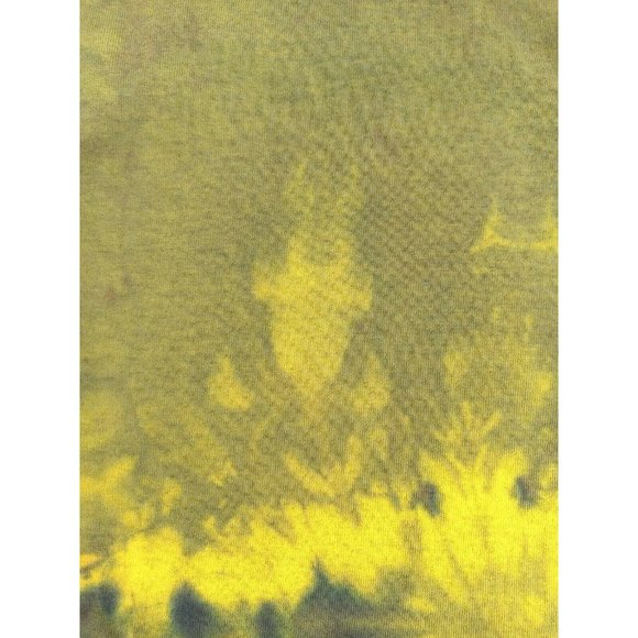 Lee Tie Dye T-Shirt Green Yellow Men's XL Vintage - Picture 6 of 12